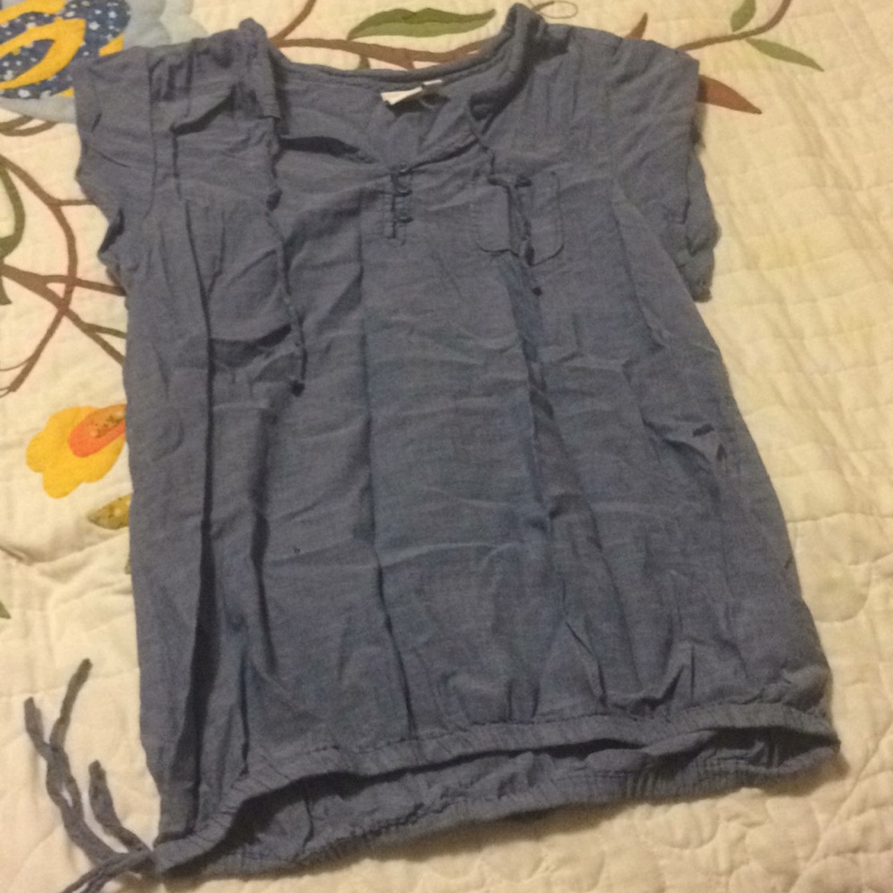 SO Denim-colored cotton shirt